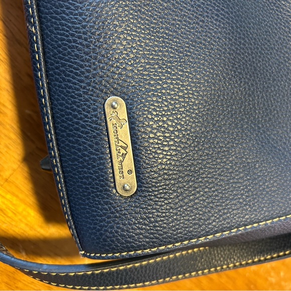Montana West Blue and Silver Women's purse & wallet - Picture 5 of 6